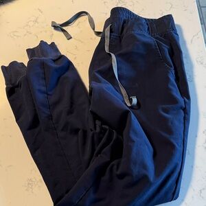 FIGS women’s navy Blue Jogger Pants with Drawstring